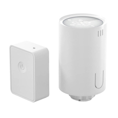 Inteligentna głowica termostatyczna WiFi Meross MTS150HHK (HomeKit) (zestaw początkowy)