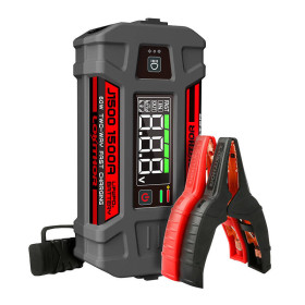 Urządzenie 3 w 1: Jump Starter / Rozrusznik / Booster 1000A + Powerbank 12000mAh + Latarka Lokithor J1500, pracuje w -20°C