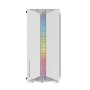 Obudowa komputerowa Darkflash DK151 LED (biała) + 3 wentylatory RGB