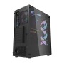 Obudowa komputerowa Darkflash DK352 Plus (czarna) + 4 wentylatory RGB