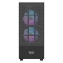 Obudowa komputerowa Darkflash A290 (czarna) + 3 wentylatory