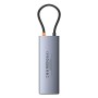 Hub 10w1 Baseus Metal Gleam II Series, USB-C do 1xHDMI, USB-A (10Gbps), USB-C, 2xUSB-A, Ethernet RJ45, karta SD/TF, mini-jack