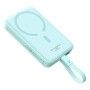 Powerbank magnetyczny Baseus Magnetic Mini 10000mAh, USB-C 30W MagSafe (niebieski)