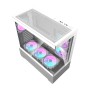 Obudowa komputerowa Darkflash DS900 AIR (biała) + 6 wentylatorów ARGB