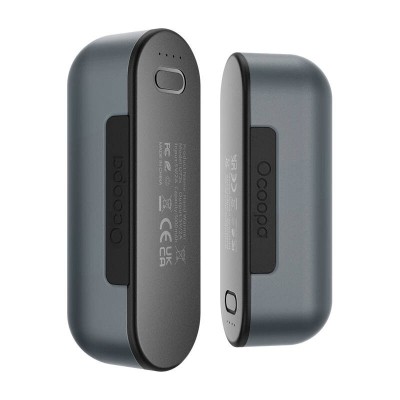 Ogrzewacz do rąk z funkcją powerbanku Ocoopa UT2s 2x5000 mAh, USB-C, szary