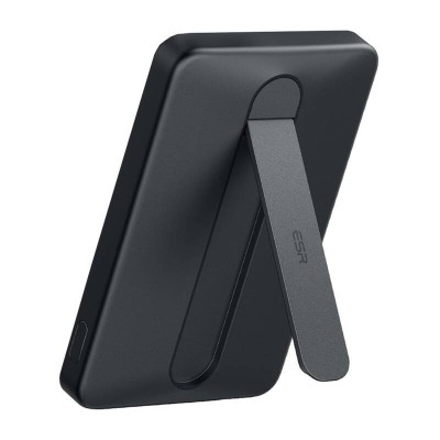 Powerbank magnetyczny z podstawką ESR Qi2 MagSlim 5000 mAh (czarny)