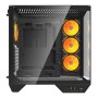 Obudowa komputerowa Darkflash DY470 (czarna) + 4 wentylatory + uchwyt GPU