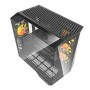 Obudowa komputerowa Darkflash DY470 (czarna) + 4 wentylatory + uchwyt GPU