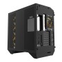 Obudowa komputerowa Darkflash DY470 (czarna) + 4 wentylatory + uchwyt GPU