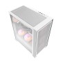 Obudowa komputerowa Darkflash DRX70 MESH (biała) + 4 wentylatory RGB