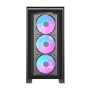 Obudowa komputerowa Darkflash DRX90 glass (czarny)