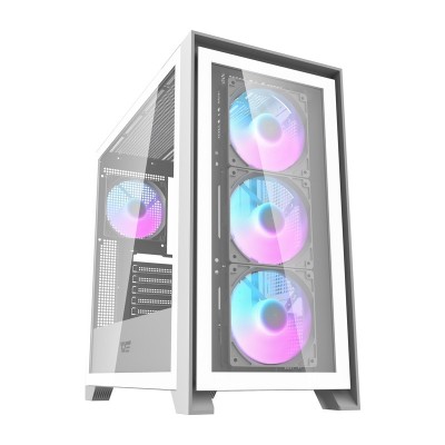 Obudowa komputerowa Darkflash DRX90 Glass (biała)