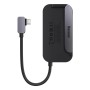 Hub 4w1 Baseus PadJoy Series USB-C do USB 3.0 + HDMI + USB-C PD + jack 3.5mm (Szary)