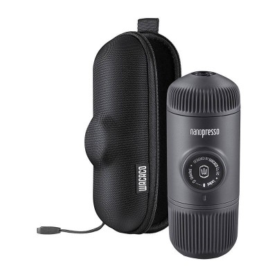 Przenośny ekspres do kawy WACACO Nanopresso (szary) + Etui