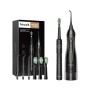 Szczoteczka soniczna do zębów z zestawem końcówek oraz irygatorem FairyWill FW-5020E + FW-E11 (czarna)