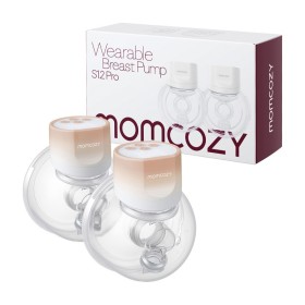 Laktator podwójny Momcozy S12 pro (Różowo-pomarańczowy)