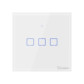 Dotykowy włącznik światła WiFi + RF 433 Sonoff T1 EU TX (3-kanałowy)