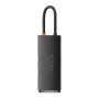 Hub Baseus OS Lite 6-Port (Typ-C do HDMI+USB3.02+PD+SD/TF) (czarny)