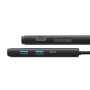 Hub Baseus OS Lite 6-Port (Typ-C do HDMI+USB3.02+PD+SD/TF) (czarny)