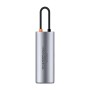 Hub 7w1 Baseus Gleam, USB-C do 1x HDMI4K 60Hz + 3x USB3.0 + 1x PD + 1x SD/TF (szary)