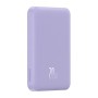 Magnetyczny mini powerbank Baseus 5000mAh 20W (fioletowy)