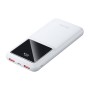 Powerbank, Vention, FHKW0, 10000mAh, Micro-USB, USB-C, 2xUSB-A, 22.5W (biały)