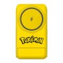 Powerbank magnetyczny OTL 5000 mAh, USB-C 15W, Pokemon Pikatchu ze stojakiem (żółty)