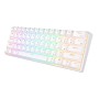 Klawiatura mechaniczna Royal Kludge RK61 RGB, red switch (biała)