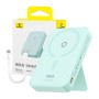 Powerbank magnetyczny Baseus MagPro Magnetic 5000mAh 20W, magsafe (miętowy)