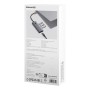 Hub Baseus UltraJoy Series Lite 4-Port (USB do USB 3.03+RJ451+USB-C 5V) (szary)
