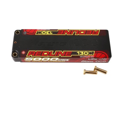 Akumulator Gens ace Redline Series 5000mAh 7.4V 130C 2S1P HardCase 56 HV Lipo