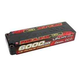 Akumulator Gens ace Redline Series 6000mAh 7.6V 130C 2S2P HardCase 57 HV Lipo