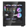 Obudowa komputerowa Darkflash DF2100 (czarna) + 4 wentylatory ARGB