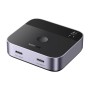 Przełącznik / switch 2x USB-C do HDMI Ugreen AW502 2w1, 4K 60Hz