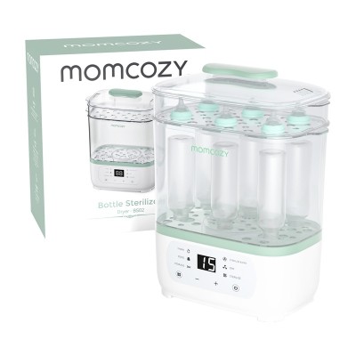 3-warstwowy sterylizator i suszarka do butelek Momcozy BS002-WH12NB-A