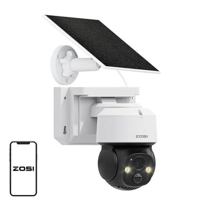 Kamera zewnętrzna IP z panelem solarnym ZOSI C2914 WiFi 4MP IP66