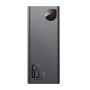 Powerbank Baseus Adaman Metal 20000mAh, PD, QC 3.0, 65W, 2xUSB + USB-C + micro USB, (czarny)