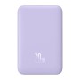 Powerbank magnetyczny Baseus Magnetic Mini 10000mAh, USB-C 20W MagSafe (fioletowy)
