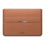 Skórzane etui / pokrowiec z funkcją podstawki INVZI do MacBook Pro/Air 15"/16" (brązowe)