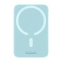 Powerbank magnetyczny Baseus Magnetic Mini 6000mAh, USB-C 20W MagSafe (niebieski)