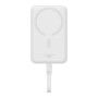 Powerbank magnetyczny Baseus Magnetic Mini 10000mAh, USB-C 30W MagSafe (biały)